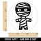 Wary Mummy Doodle Halloween  Self-Inking Rubber Stamp for Stamping Crafting Planners